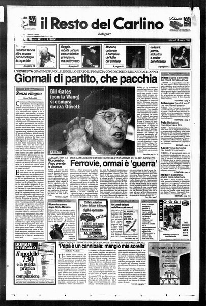 Il Resto del Carlino : giornale dell'Emilia